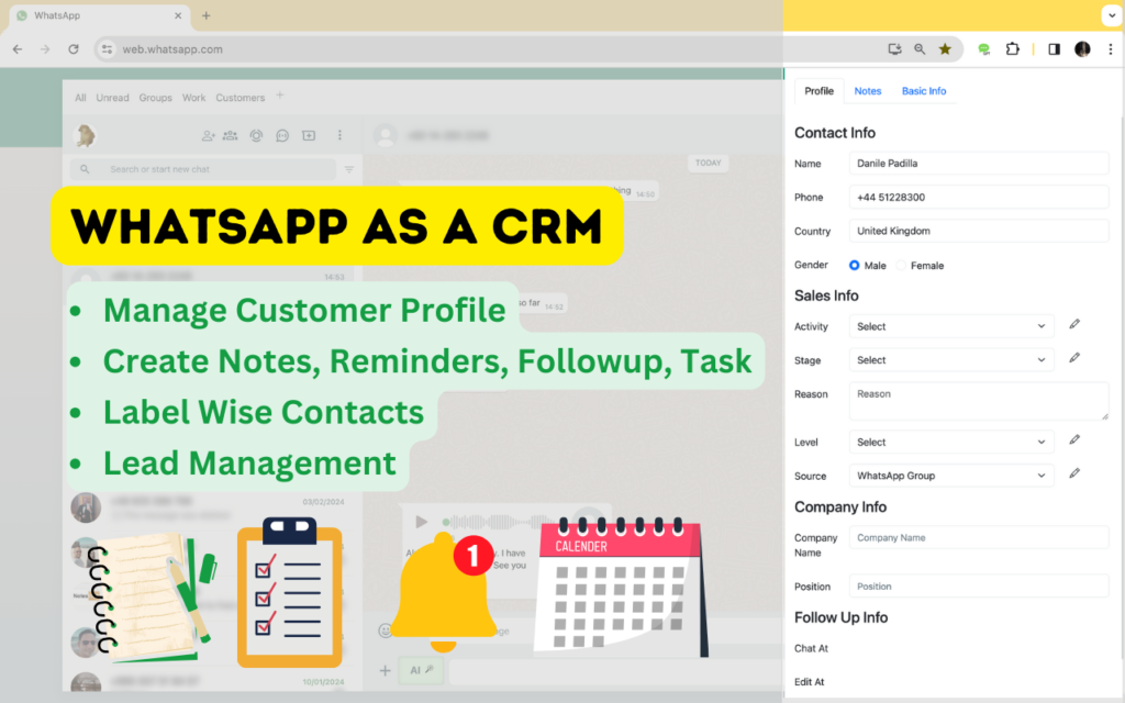 WhatsApp CRM 2.0 - Bulk Whatsapp & Lead Follow Up Software