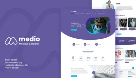 Medio - Medical Organization WordPress Theme